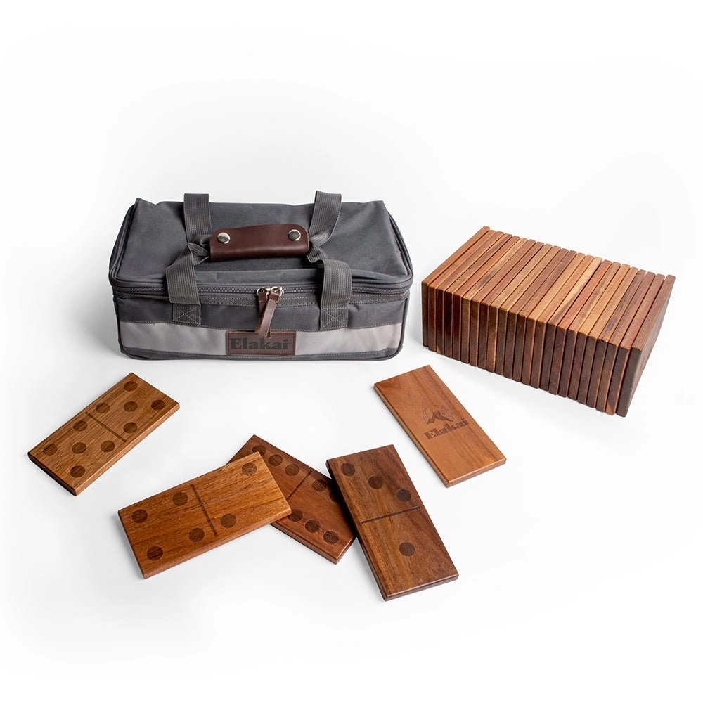 Elakai  Acacia Valley Runner Dominoes Set