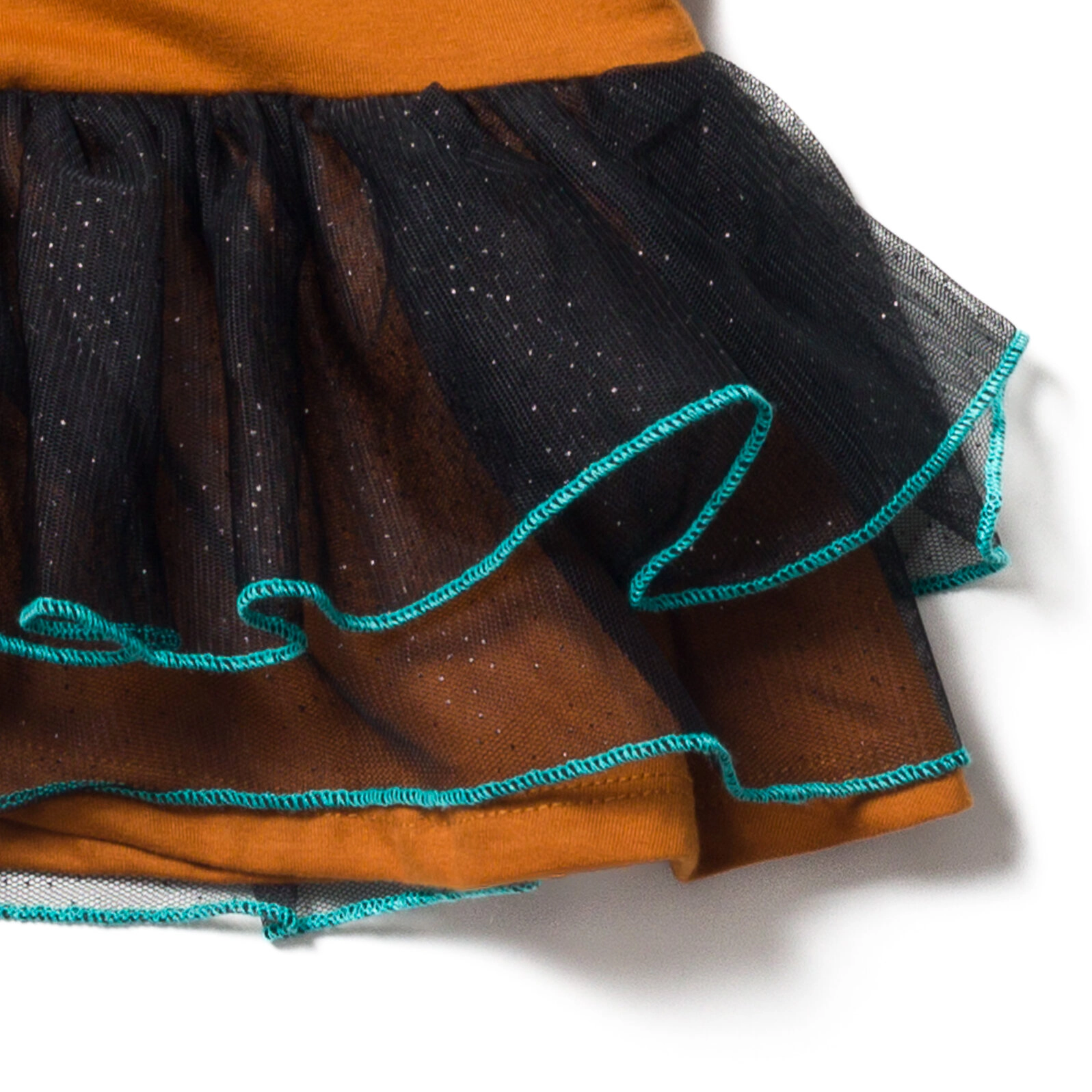 Scooby-Doo Girls' Cosplay Hooded Tutu Tee and Leggings Set