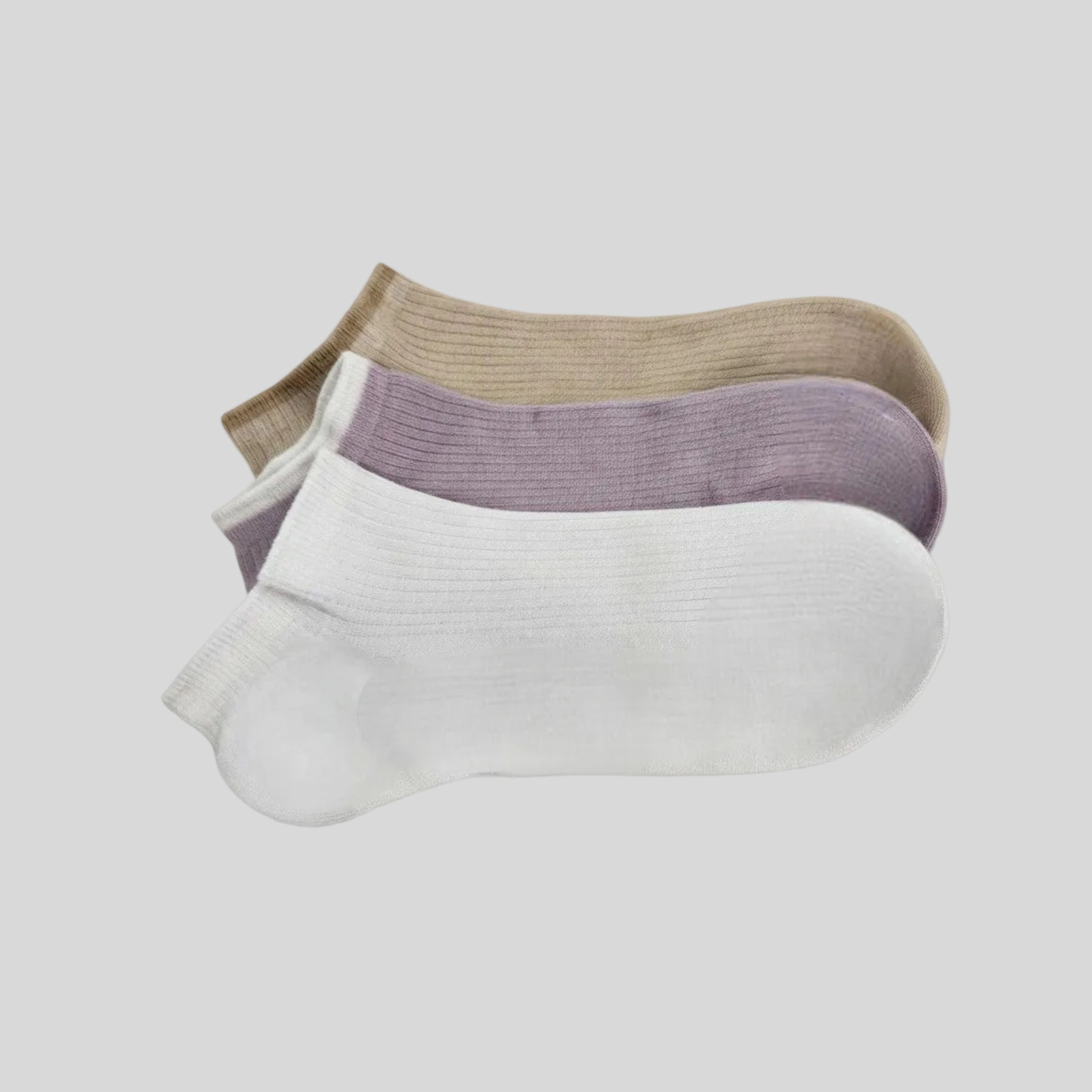 Wear Sierra Women's Rayon Ankle Low Cut Socks 3-Pack