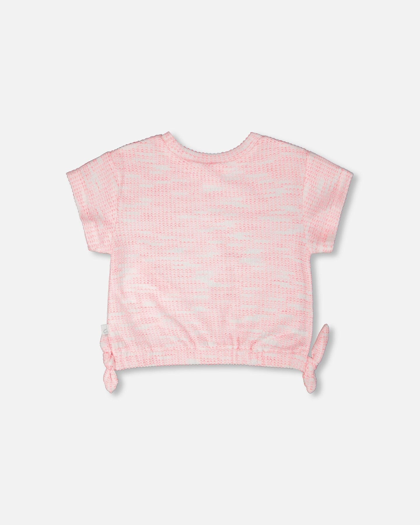 Deux par Girls Jacquard Knit T-Shirt