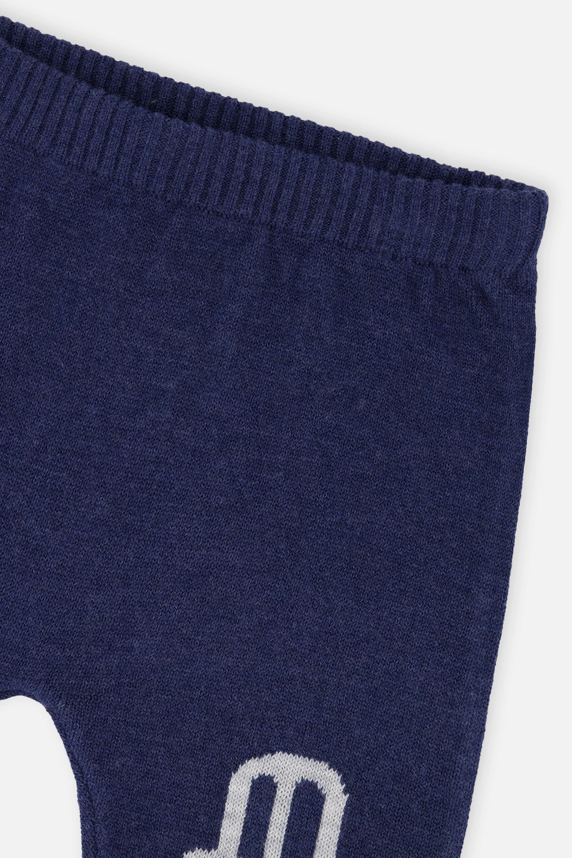 Deux par Boys Knitted Car Intarsia Raglan Sleeve Top and Pants Set