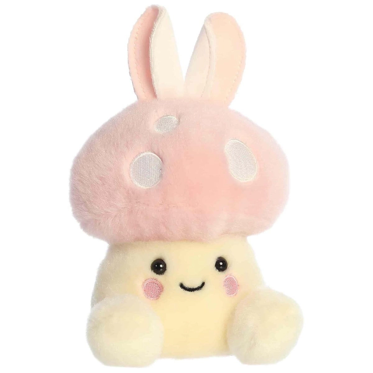 Aurora Palm Pals Diana Bunny Mushroom 5-Inch Stuffed Animal Plush