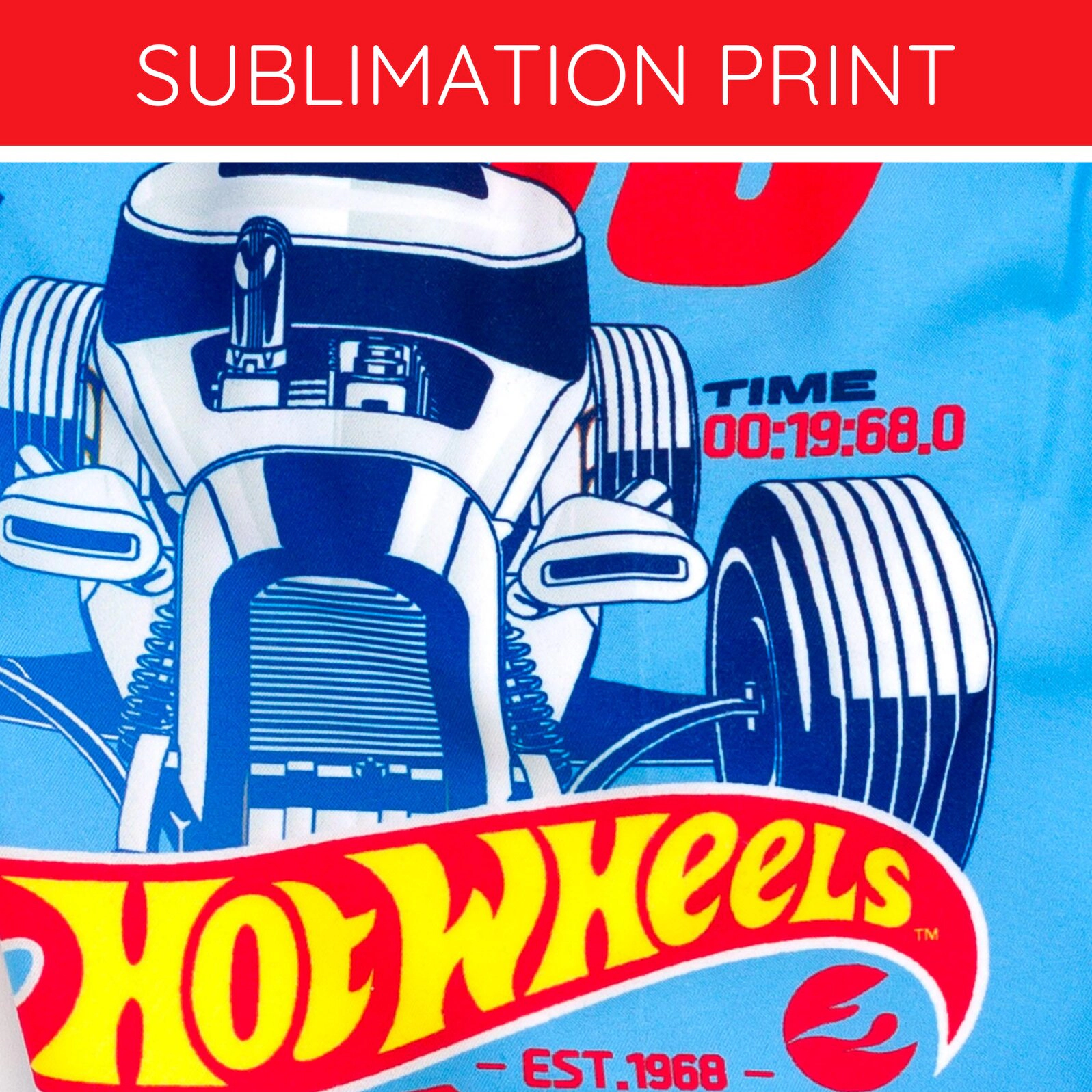 Hot Wheels Boys' Racing Swimwear Swim Trunks