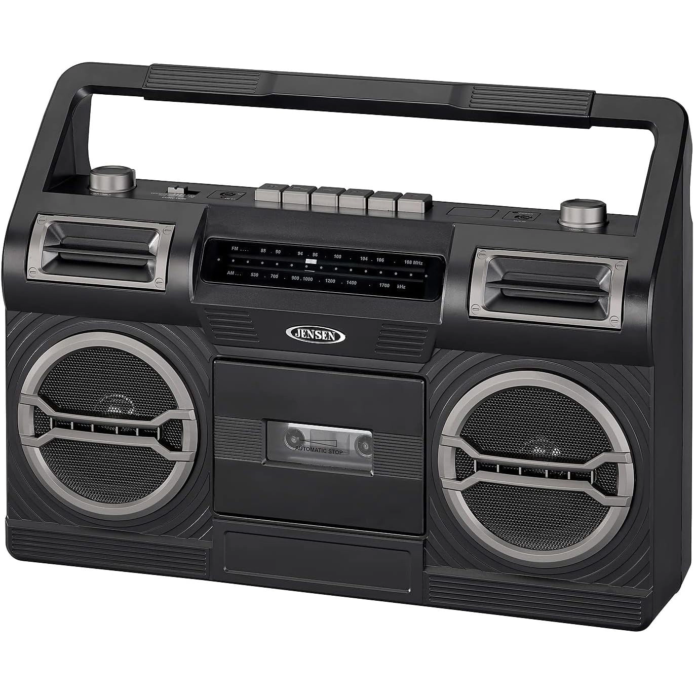 Jensen Portable AM/FM Radio & Cassette Player MCR-500