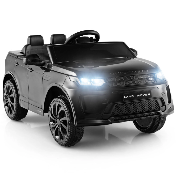 Hivvago 12V Kids Ride On Car with Remote Control Lockable Doors Slow Start System and LED Lights