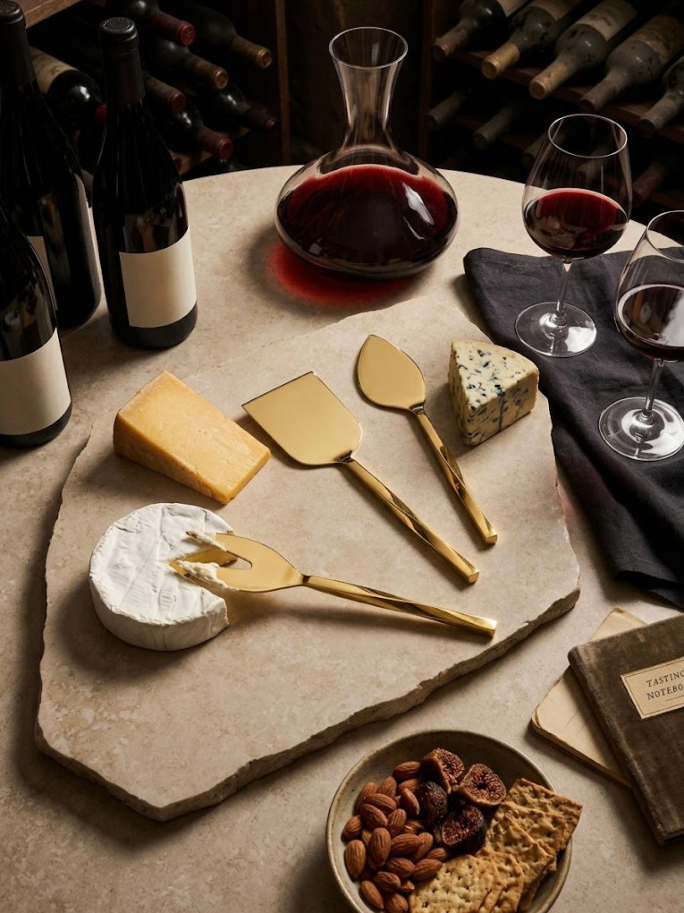 GAURI KOHLI Oslo Cheese Knives