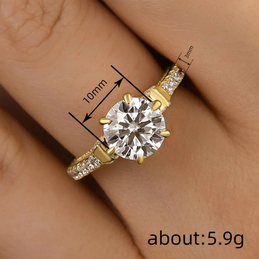 Bow Side Design Engagement Ring for Women