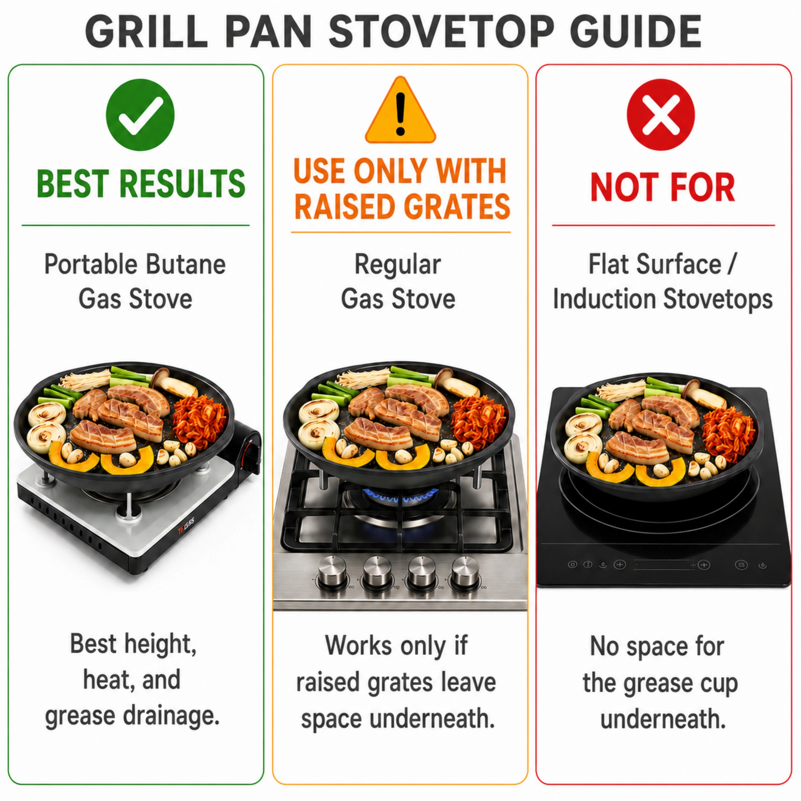 TECHEF Korean BBQ Non-Stick Grill Pan / Purple