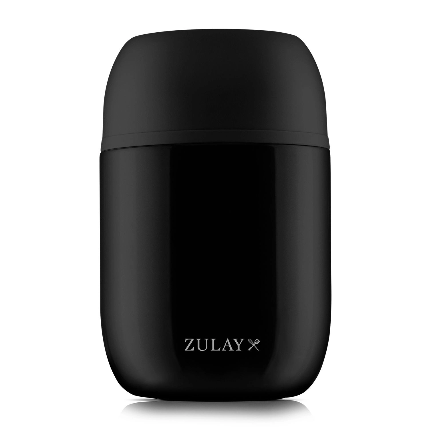 Zulay Kitchen 16oz Stainless Steel Vacuum Insulated Food Jar for Hot Foods and Soups