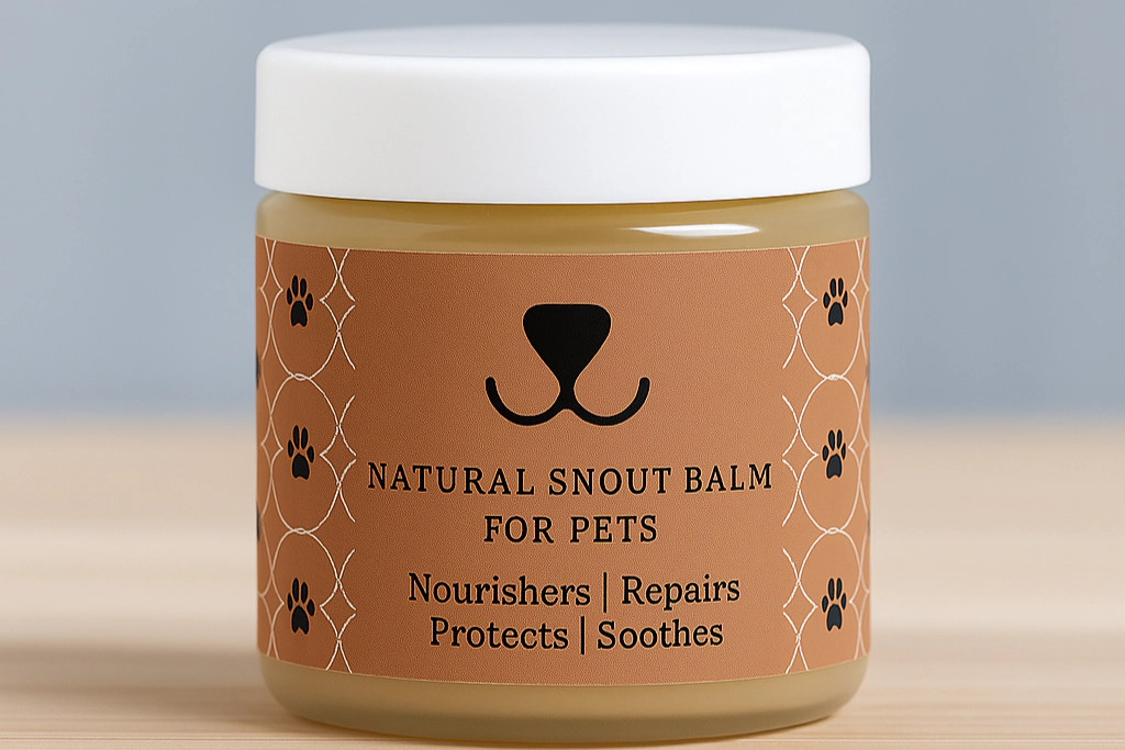 Lizush  Natural Snout Balm for Pets - Non-Toxic, Fragrance-Free, Repairing Moisturizer