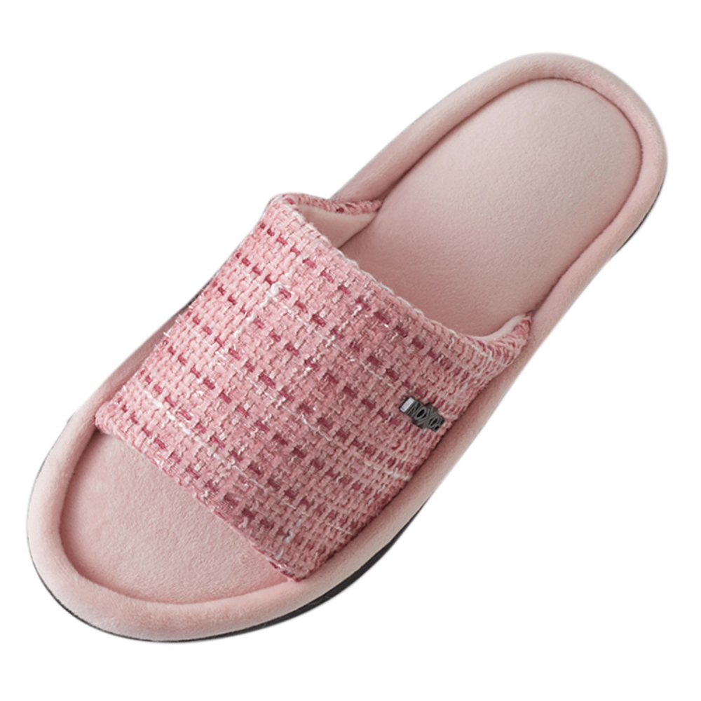 Roxoni Women's Terry Classic Cotton Ballerina Slippers (Pack of 2)