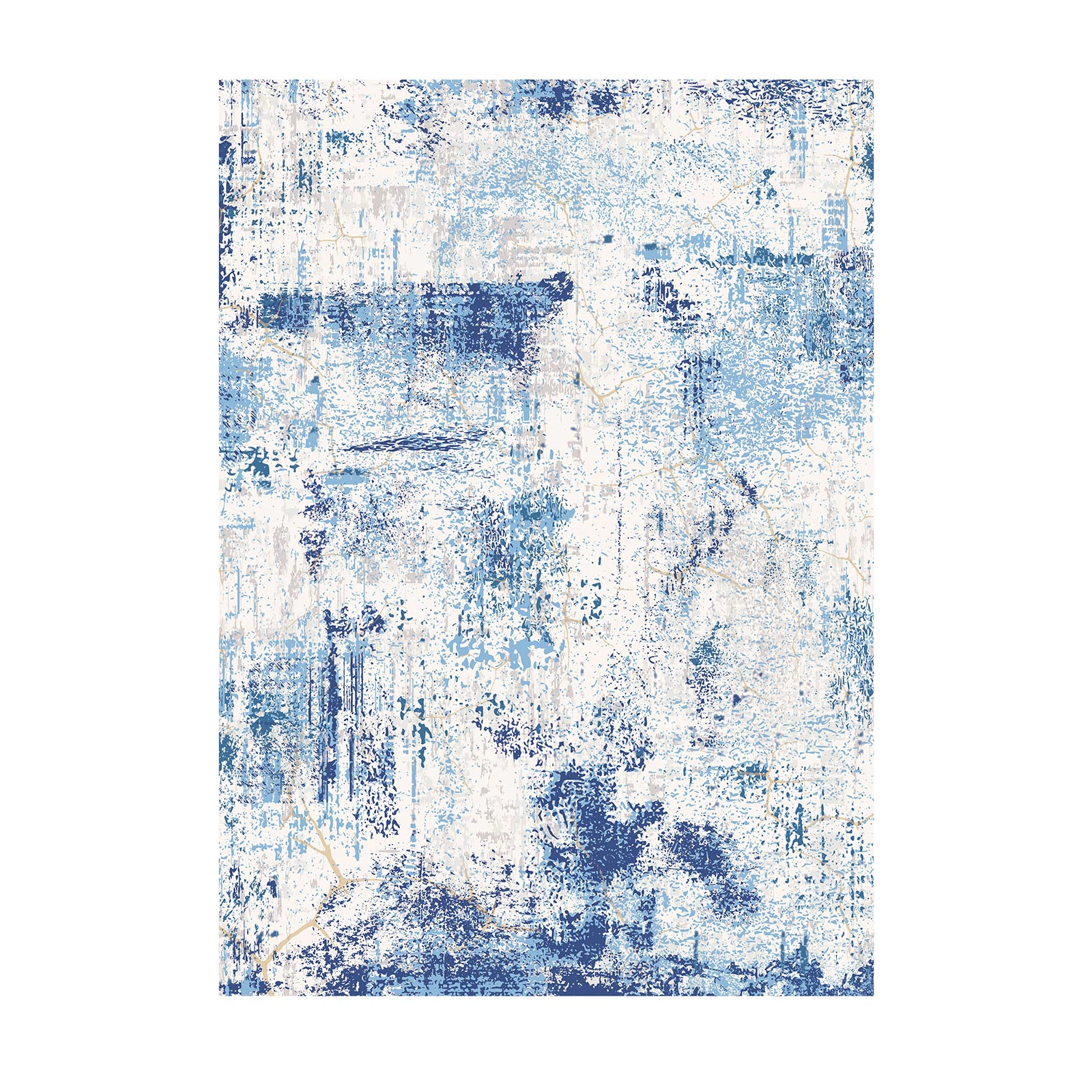 HONGGE Area Rug Large Washable Rug Non-Slip and Tear-Resistant Soft Carpet Pet & Child Friendly Modern Area Rugs Indoor