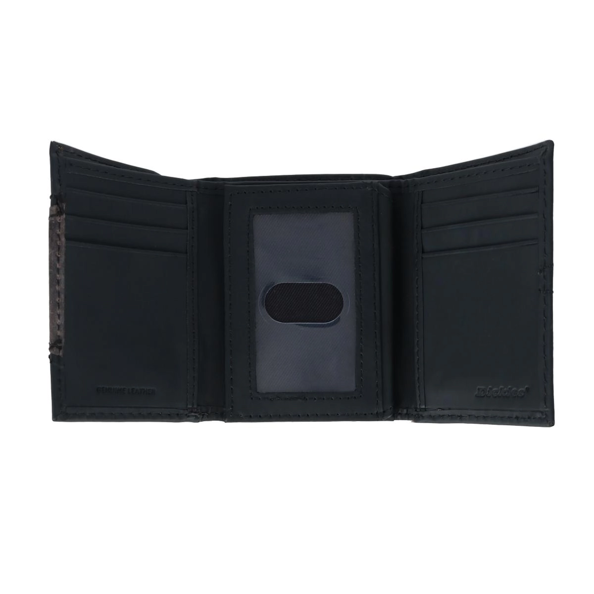 Dickies Men's Leather Extra Capacity Trifold Wallet