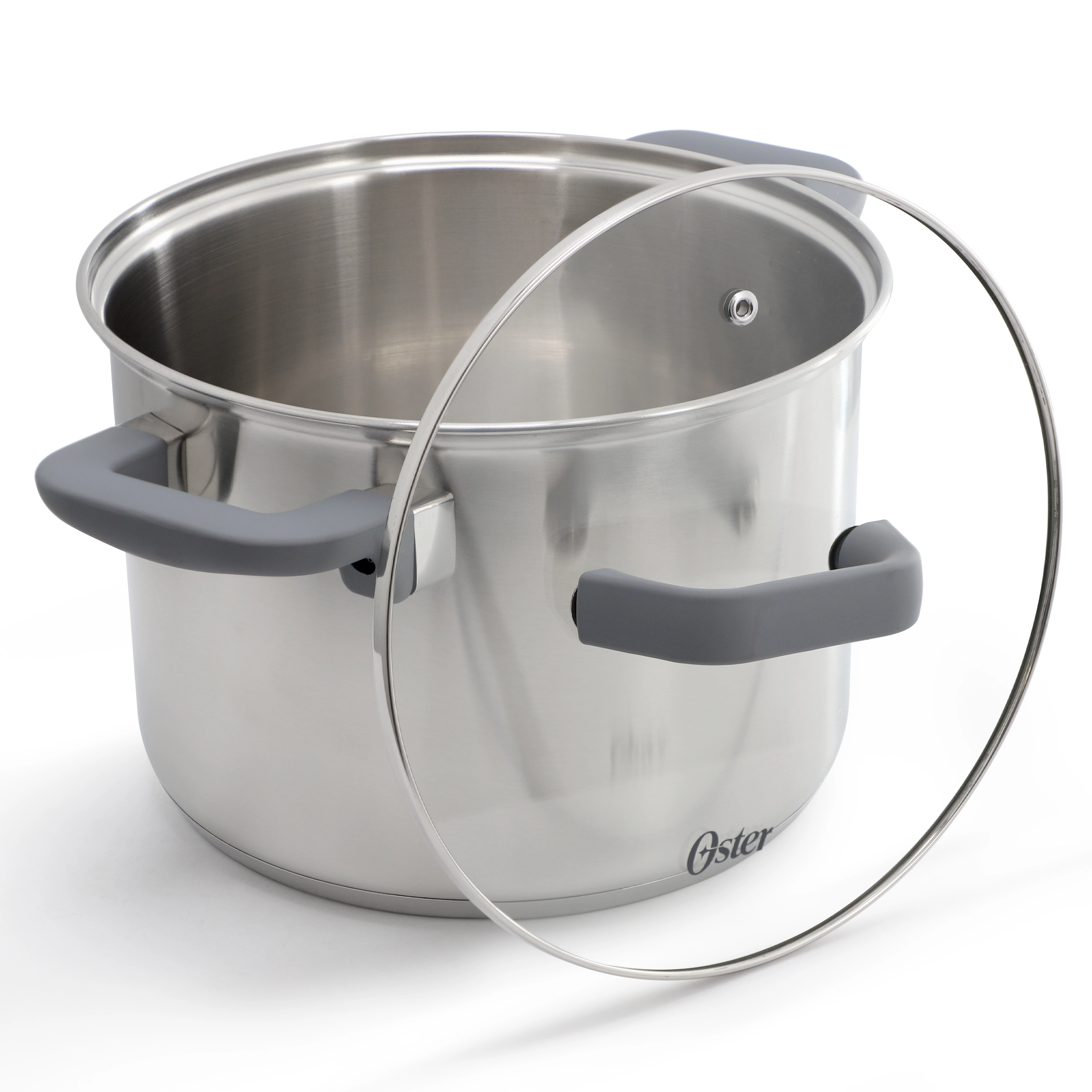 Oster Beauford 4 Piece 5 Quart Stainless Steel Stock Pot with Inserts