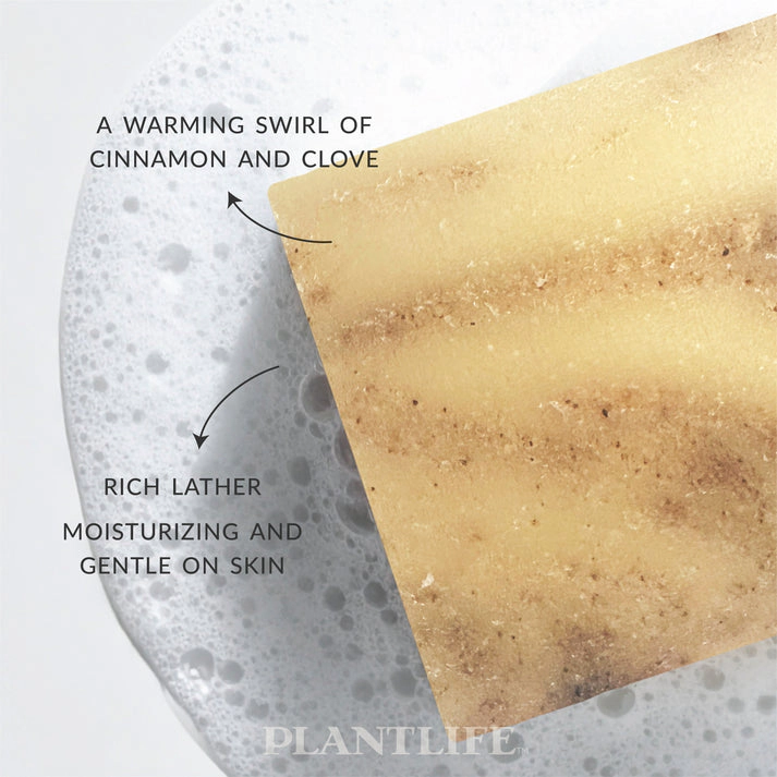 Plantlife Cassia Clove Aromatherapy Herbal Soap