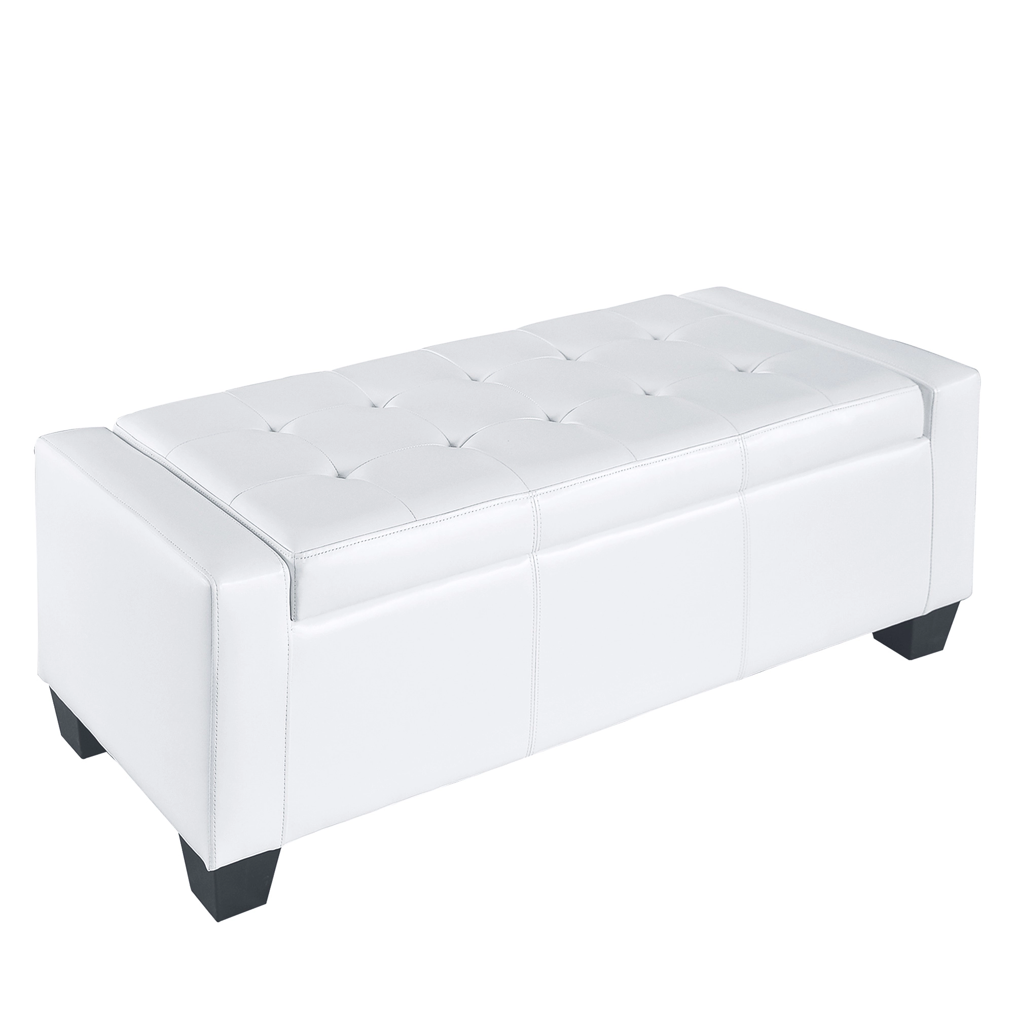 Hivvago 50.5" Tufted Storage Ottoman Rectangular Bench For Home
