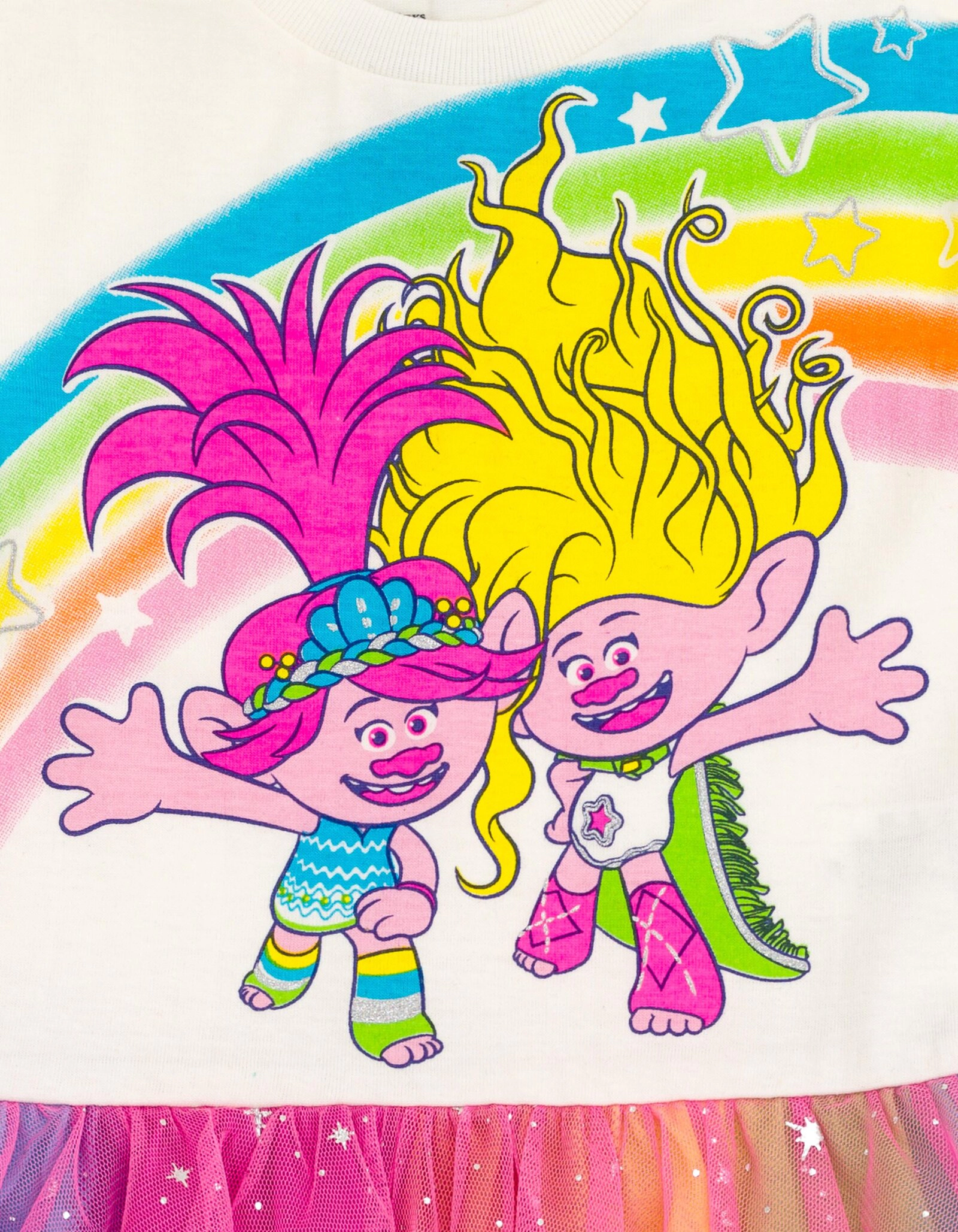 DreamWorks Trolls Girls' Glitter Tutu Dress
