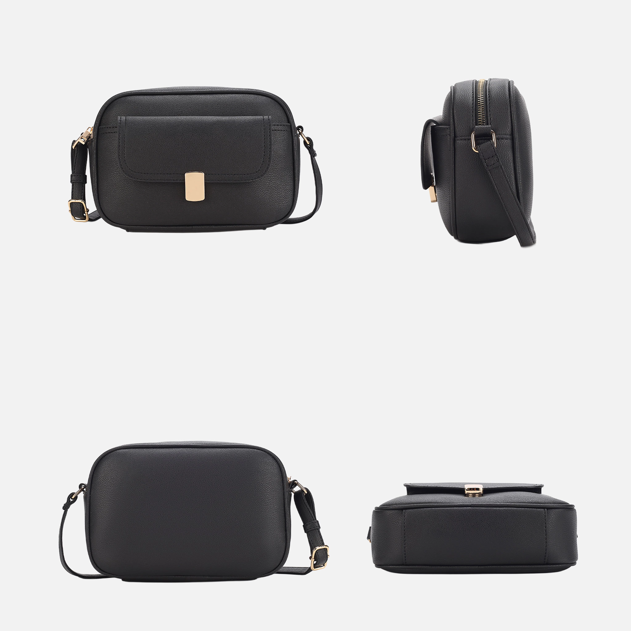 MKF Collection by Mia K. Michaela Shoulder Bag Vegan Leather Crossbody Bag