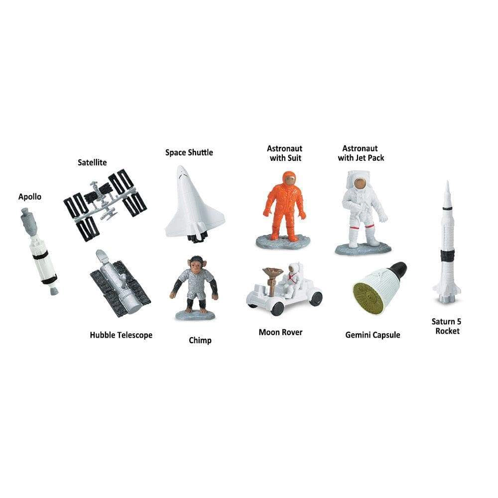 Safari Ltd. - Space TOOB - contains 10 Mini Figurines