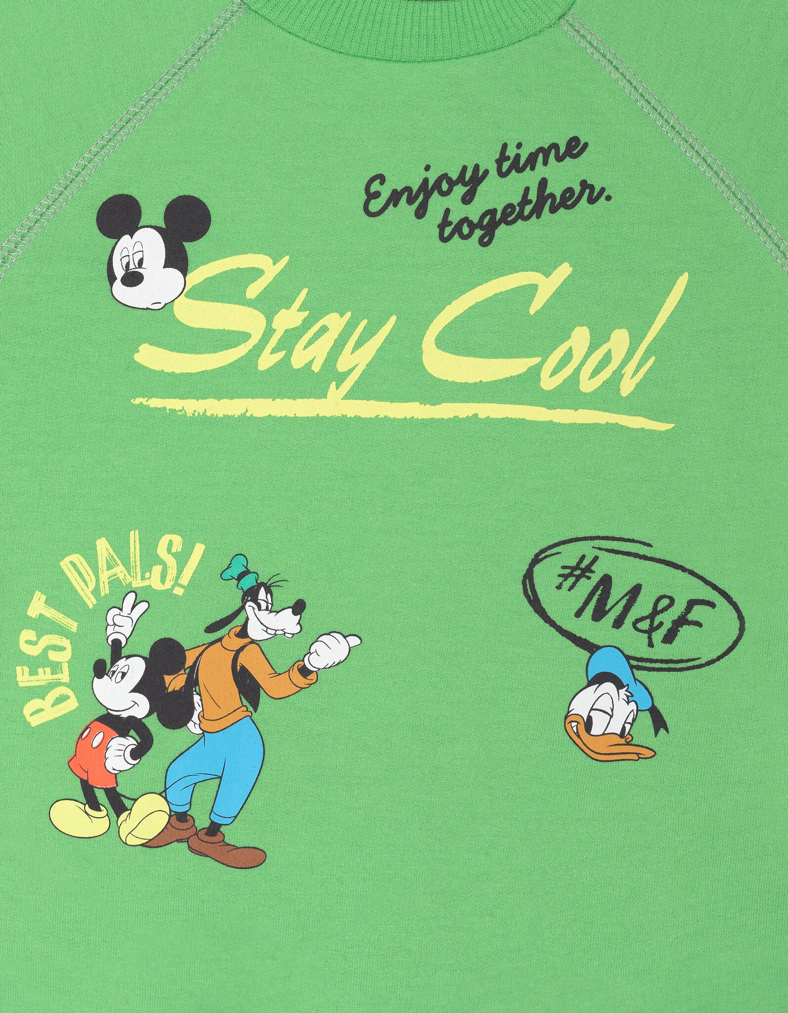 Disney Boys' T-Shirt and French Terry Shorts Set