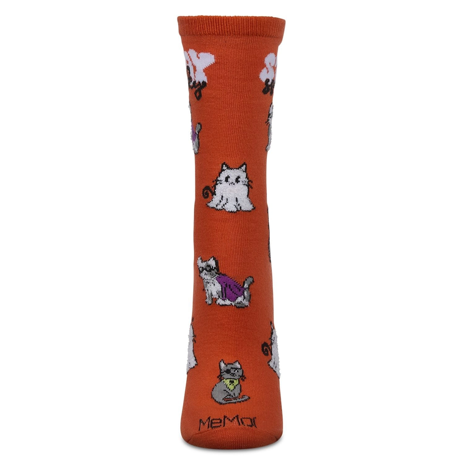 MeMoi Women's Stay Spooky Holiday Crew Socks