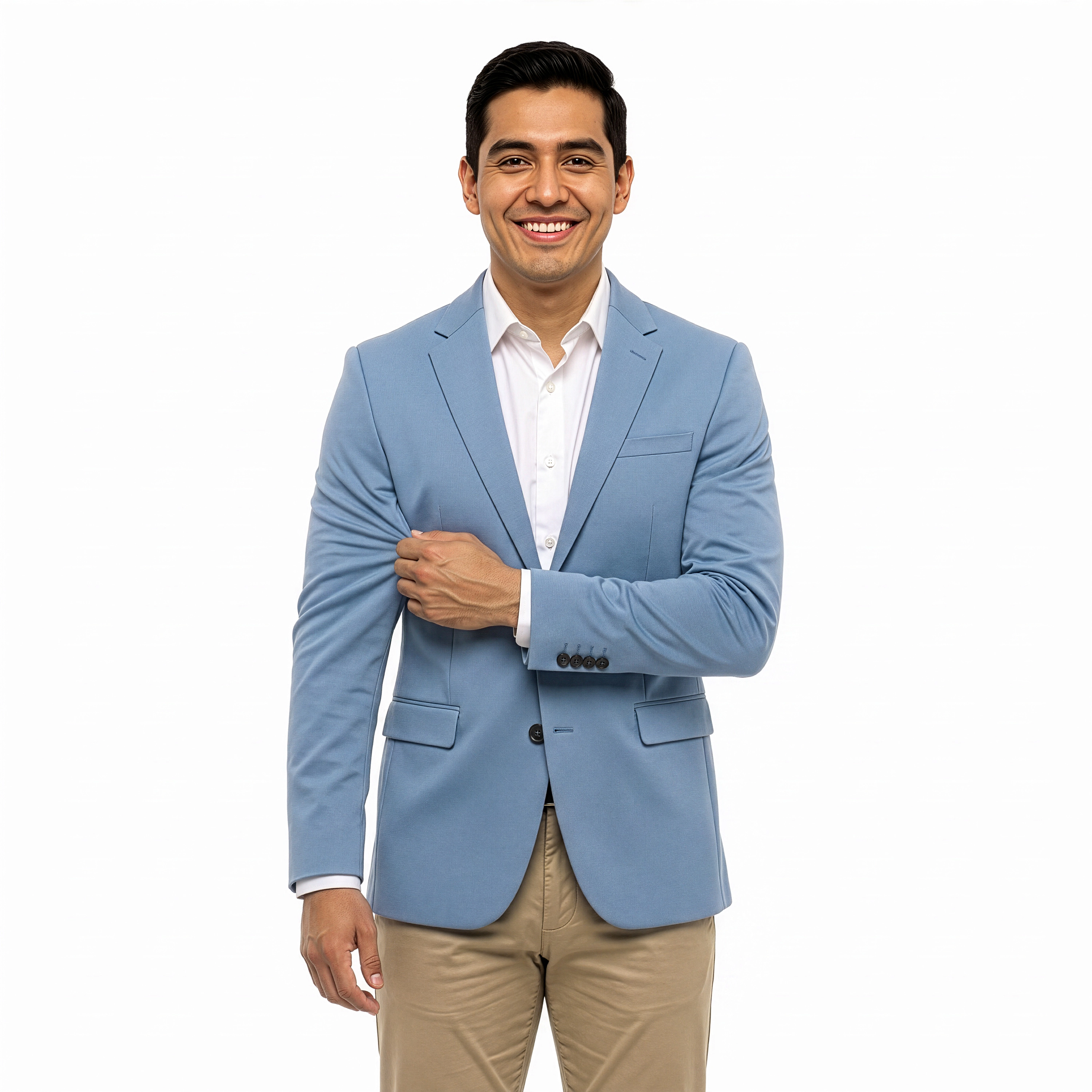 ZeGarie Mens Super Stretch Knit Separates Jacket Only, Made to Move