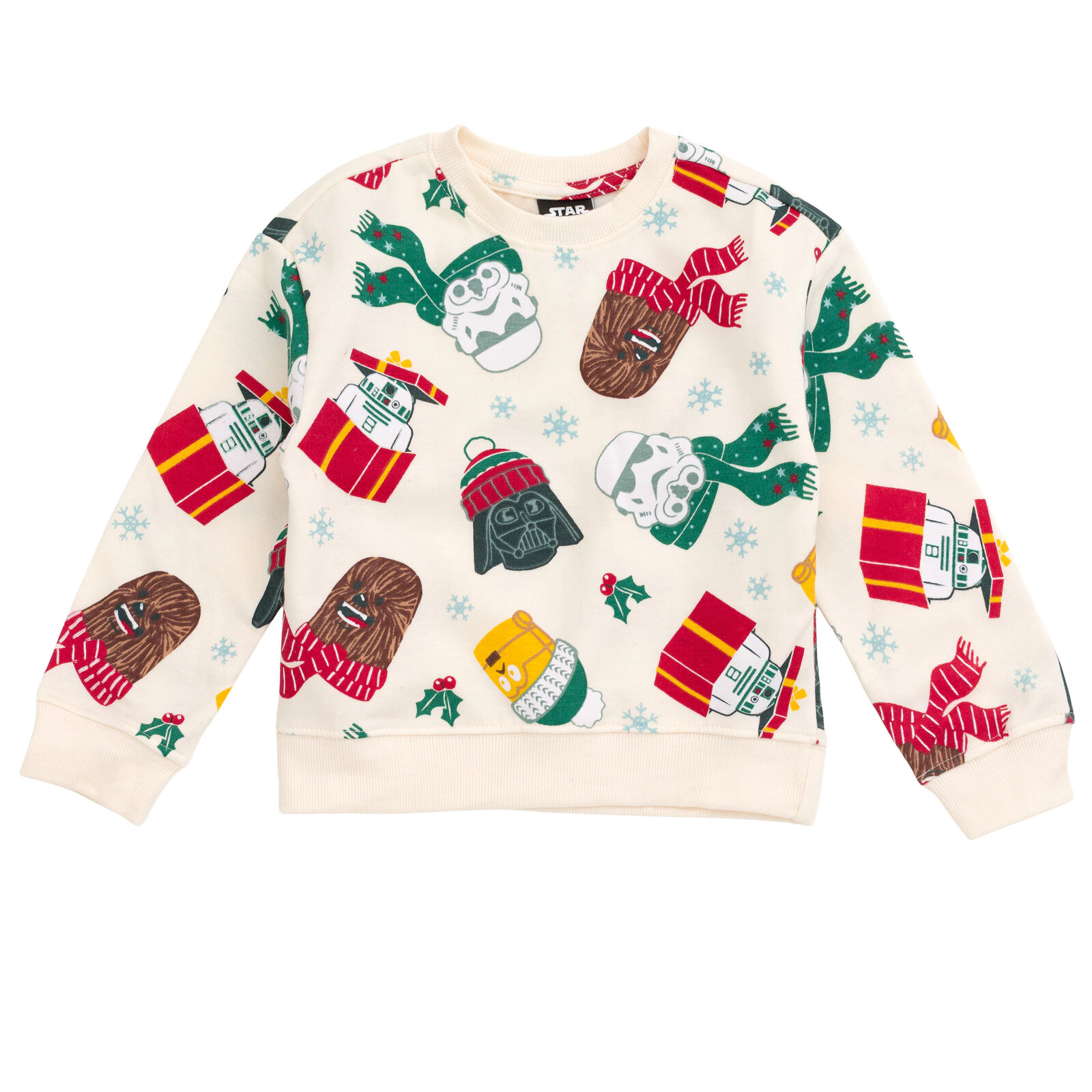 Star Wars Boys' Holiday Fleece Sweatshirt and Joggers Set