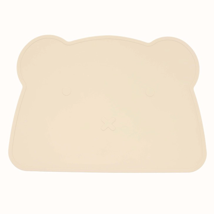 MyKids-USA Baby Bear Shape Silicone Washable Insulated Placemat