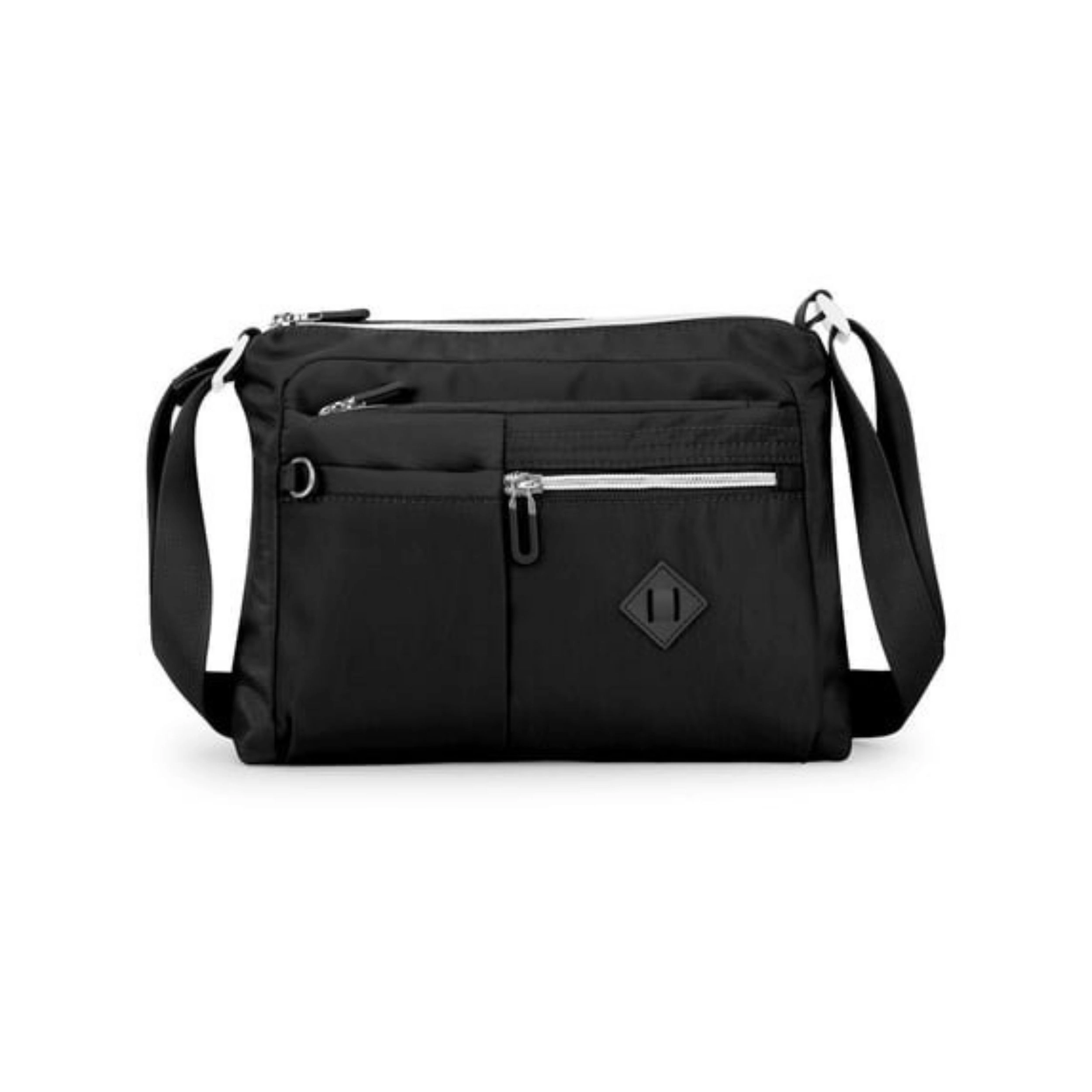 Home Collection Women’s Waterproof Nylon Crossbody Bag with Multiple Pockets