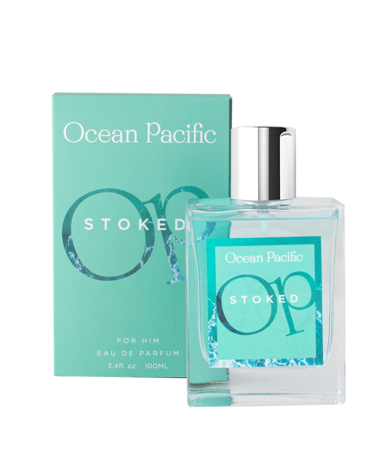 Ocean Pacific Stoked Eau de Parfum for Men - 3.4 Fl Oz