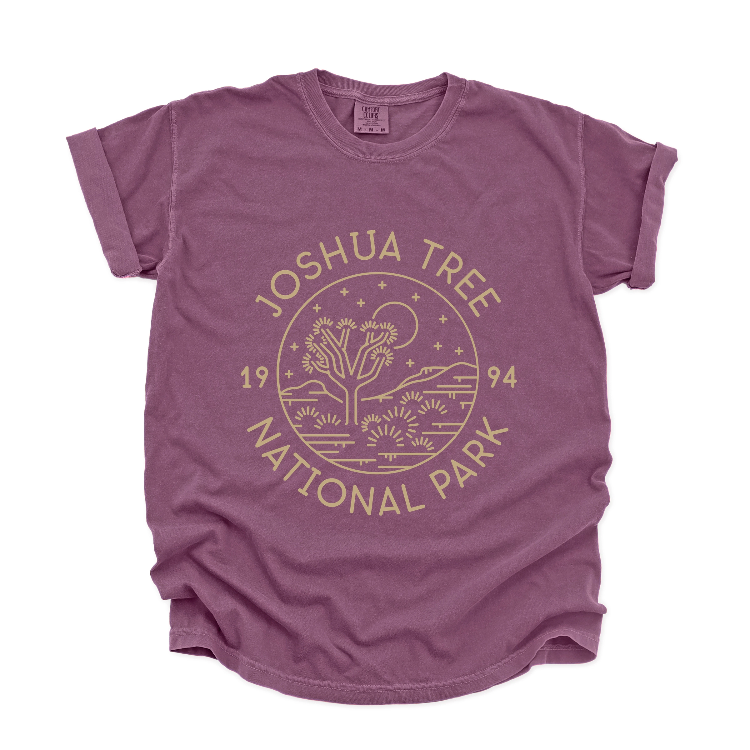 Simply Sage Market - Joshua Tree National Park Women's Garment Dyed Graphic T-Shirt