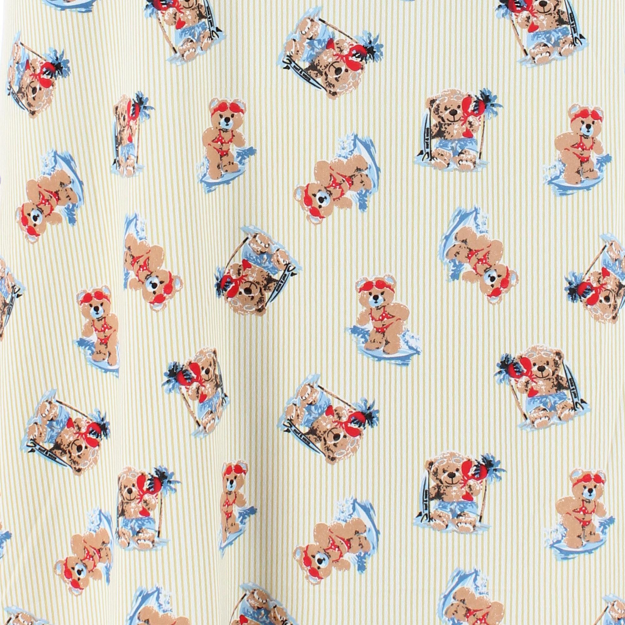 CTM Women's Sleeveless Vacation Print Chemise Nightgown by Emme Jordan