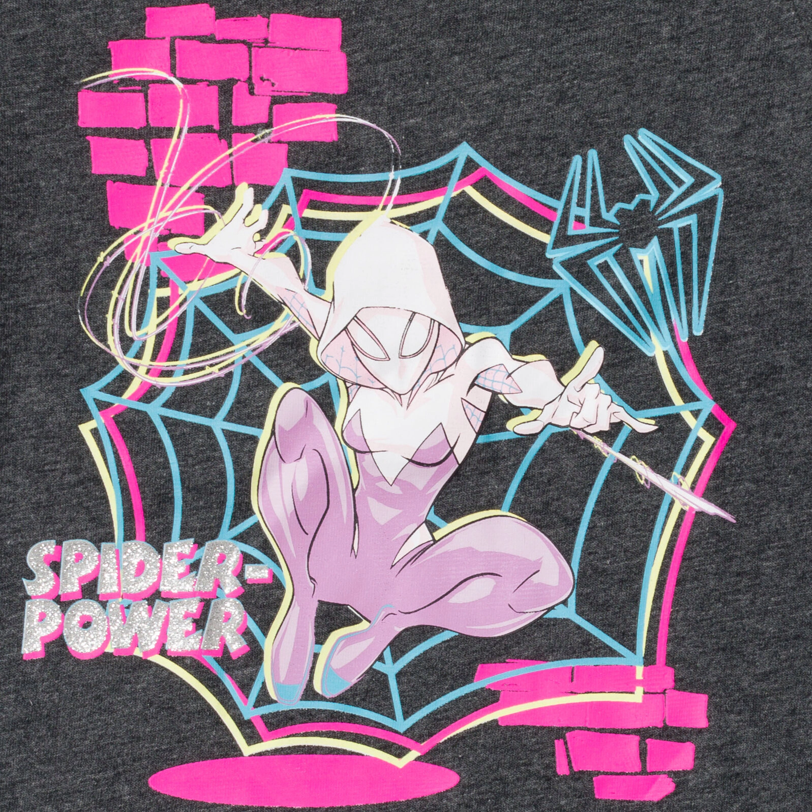 Marvel Spider-Verse Ghost-Spider Girls' T-Shirt and Tutu Skirt Set