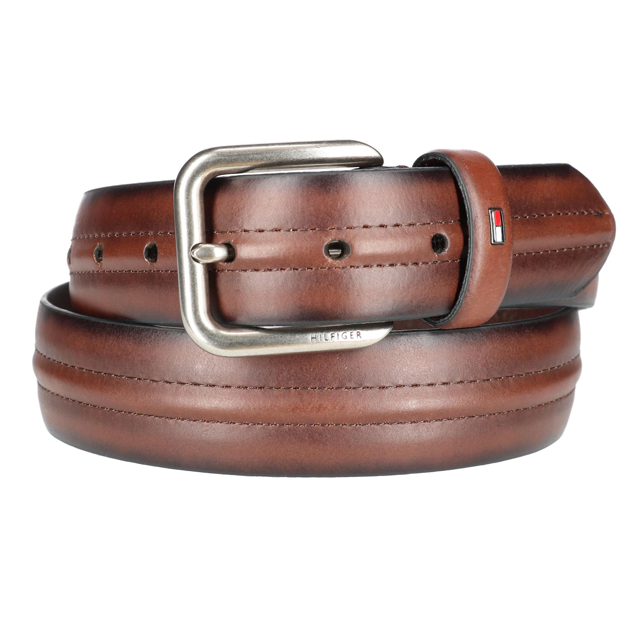 Tommy Hilfiger Men's Center Ridge Detail Casual Belt