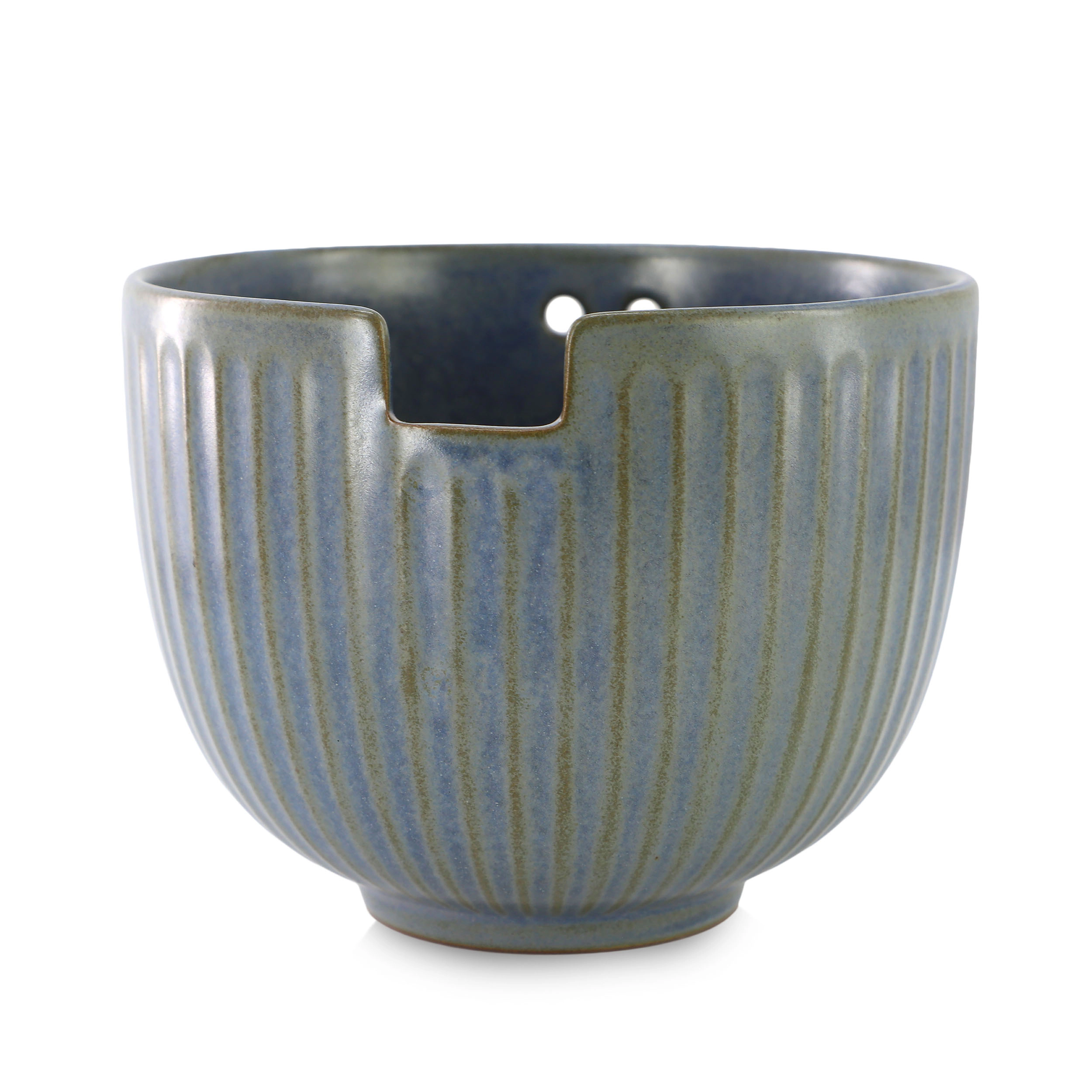 Gibson Elite Nightscape Stoneware Noodle Bowl with Chopsticks Grey