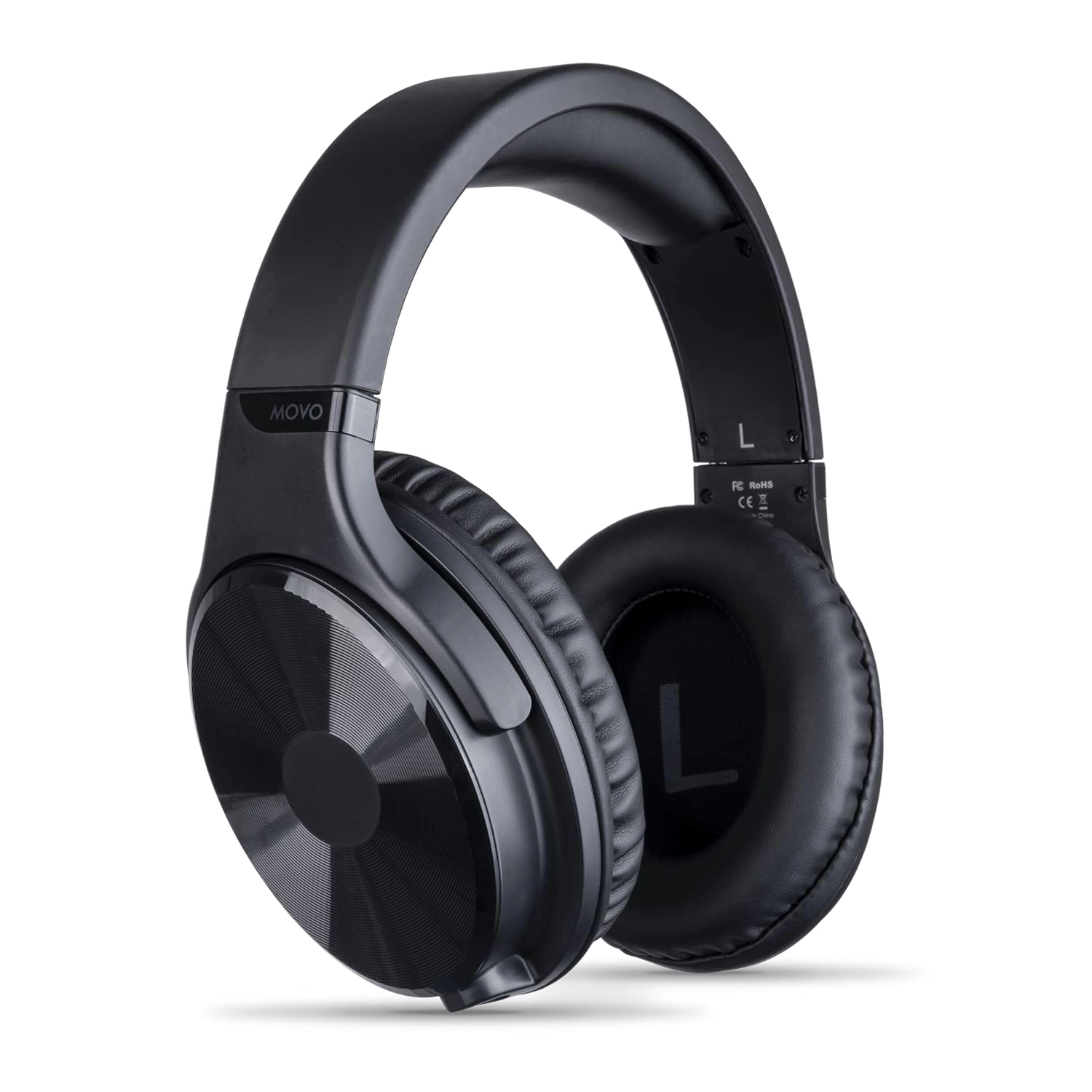 Movo MH-100 Hi-Fi Studio Headphones with Microphone