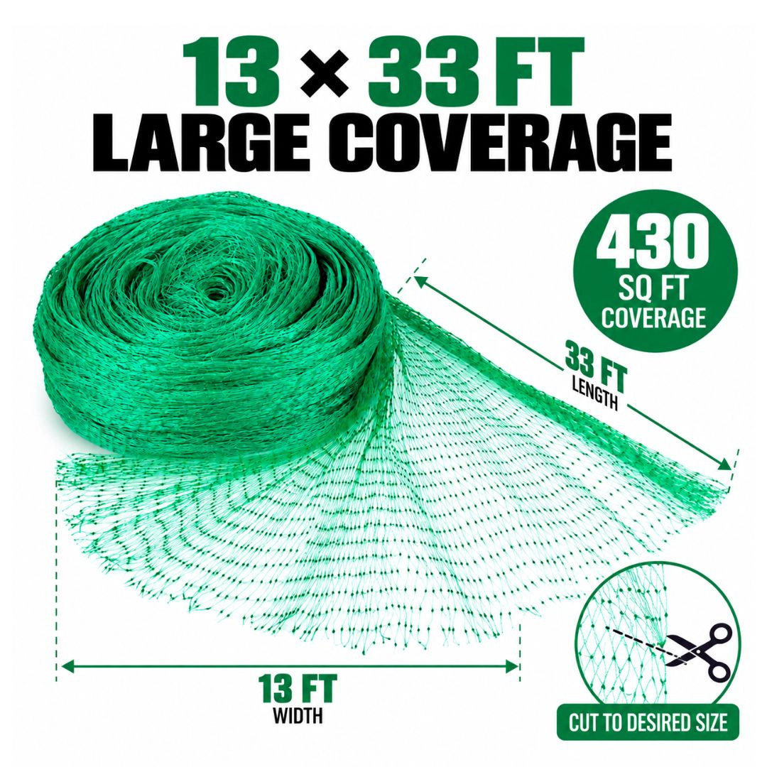 Heavy-Duty Anti-Bird Plant Protection Net
