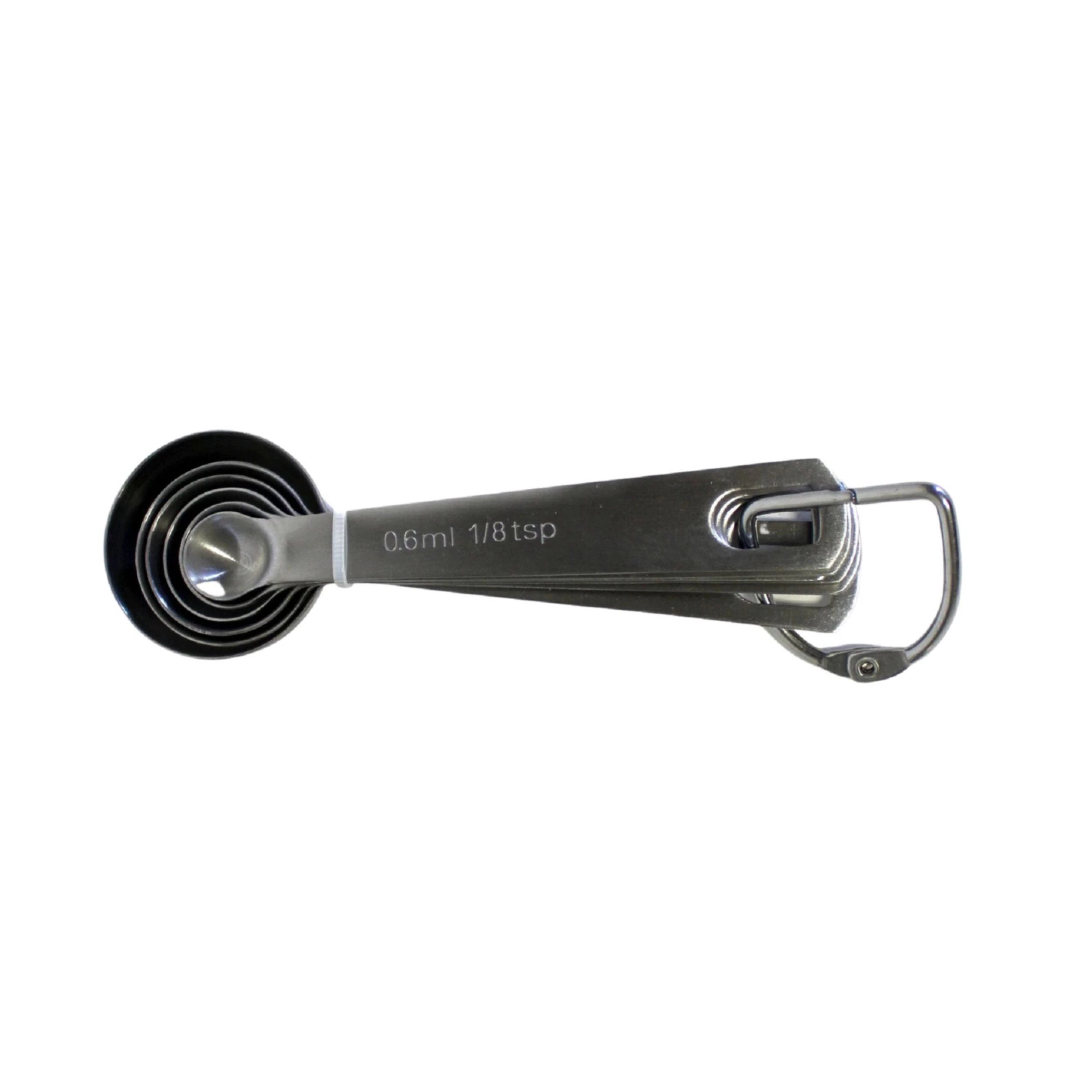 Home Collection 6-Piece Heavy Duty Stainless Steel Measuring Spoon Set