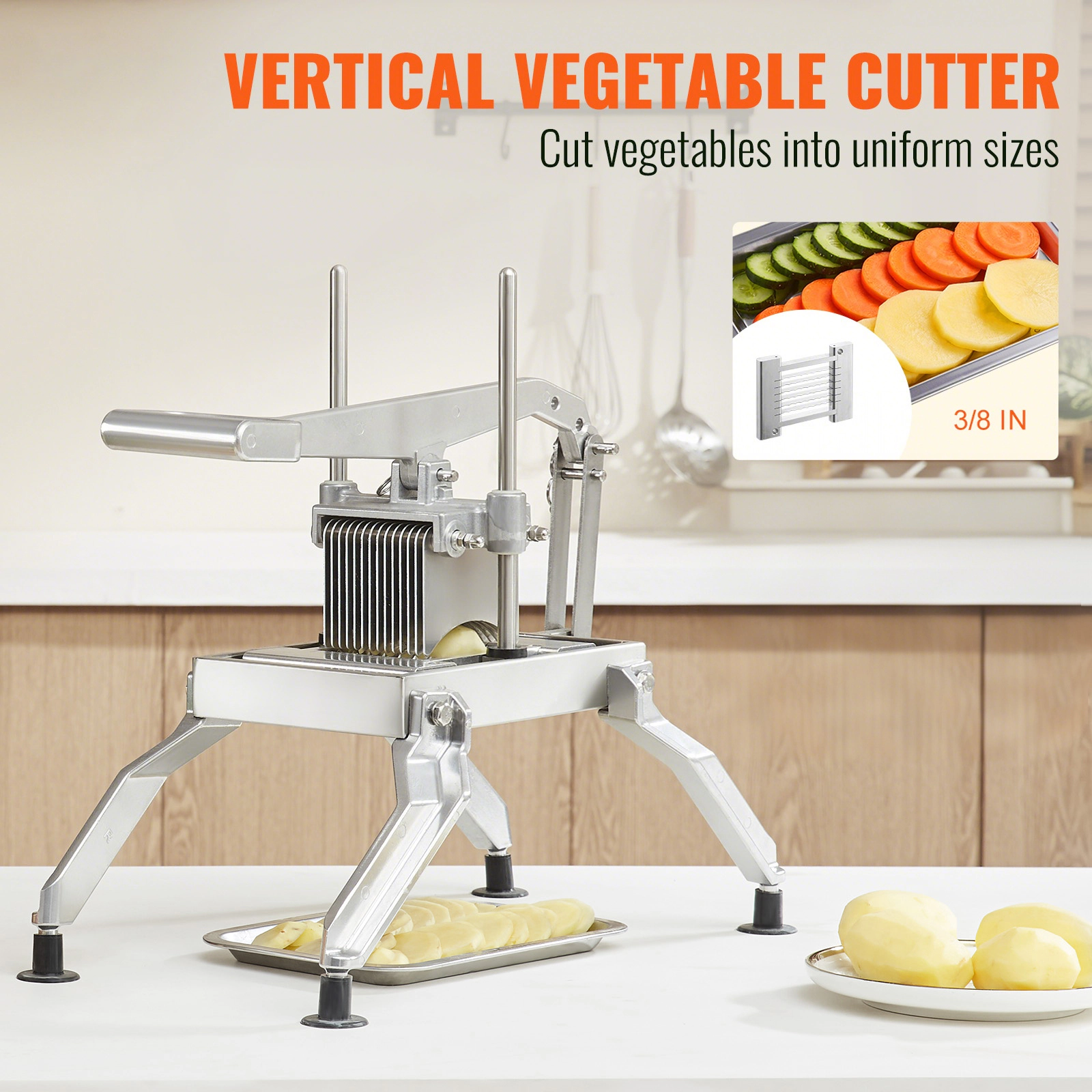 HONGGE Commercial Tomato Slicer Cutter Stainless Steel Heavy Duty Machine Manual