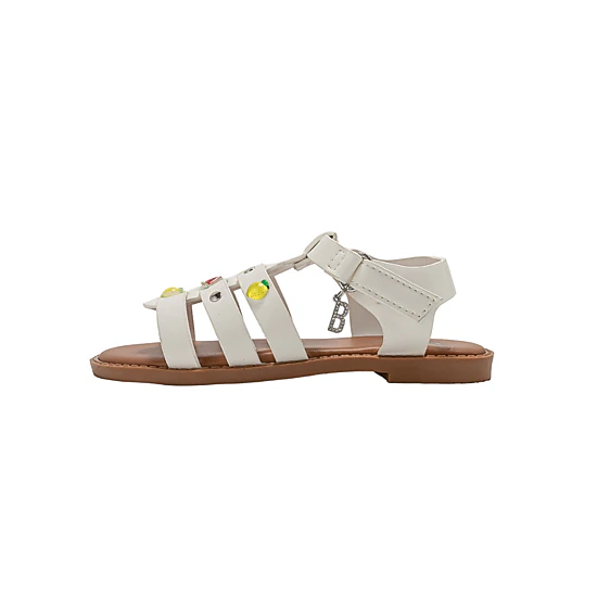 bebe Girl's Sandals - Strappy Flat Sandals and Studded Summer Shoes