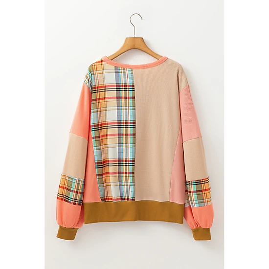 Threaded Pear Women's Mia Side Slits Loose Sweatshirt