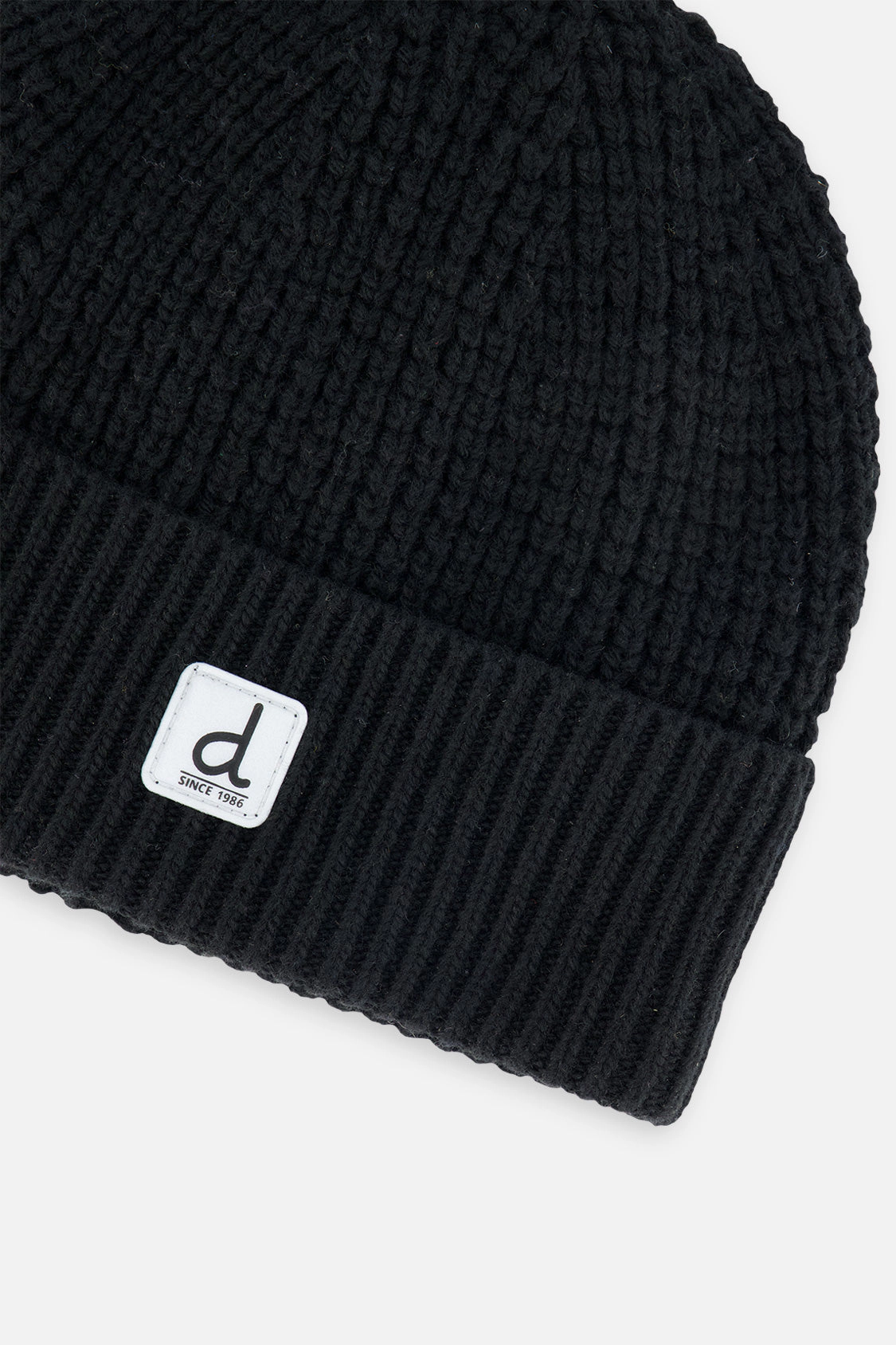 Deux par Unisex Ribbed Winter Knit Hat
