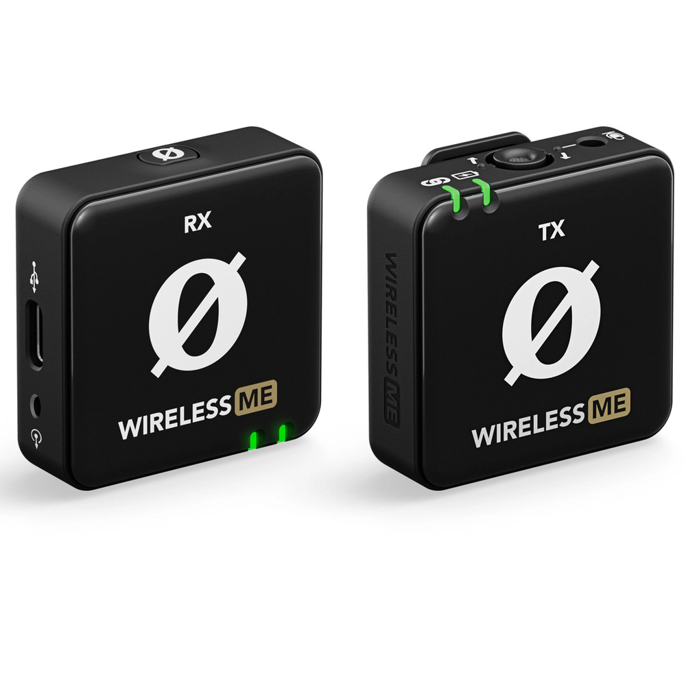 RODE Wireless ME Ultra-compact Wireless Microphone System with Built-in Microphones, GainAssist Technology and 100m