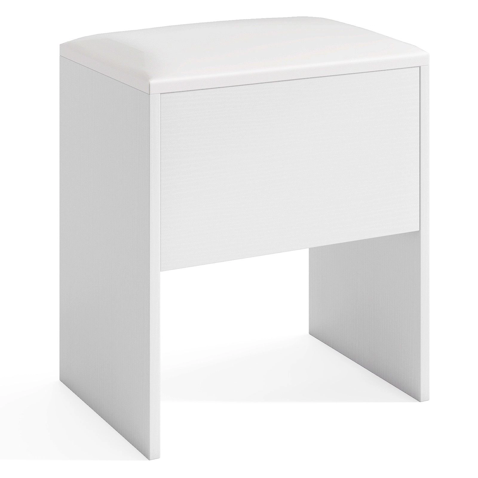 SlickBlue Storage Vanity Stool with Flip Top Seat and Hidden Compartment