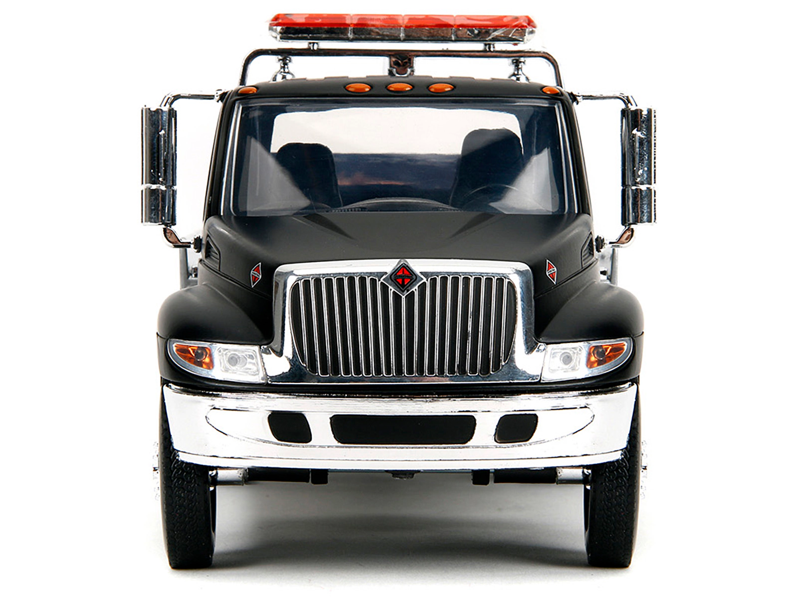 Jada International DuraStar 4400 Flatbed Tow Truck Matt Black 1/24 Diecast Model Car by Jada