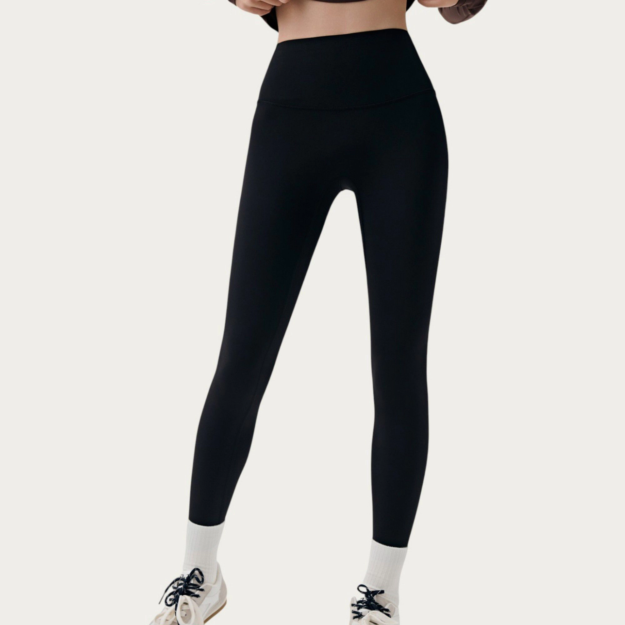 Anna-Kaci Active Women's High Waist Full Length Leggings with Sleek Stretch Fabric Smooth Contoured Fit