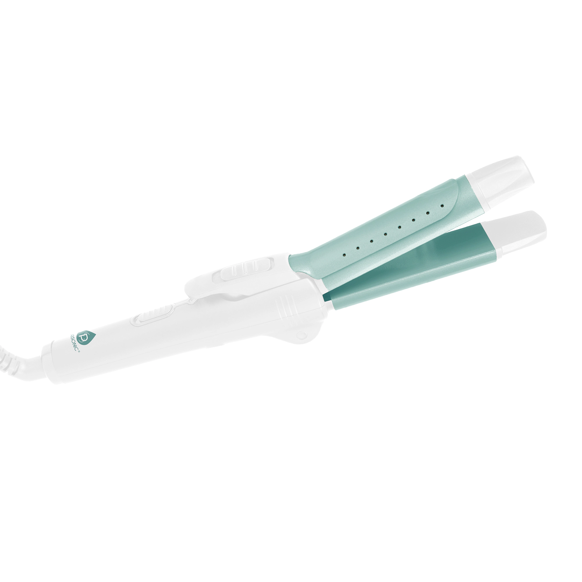 Pursonic Women's 2-in-1 Ceramic Travel Hair Straightener & Curler Styling Tool