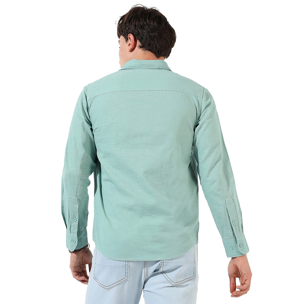 Men's Solid Casual Shirt