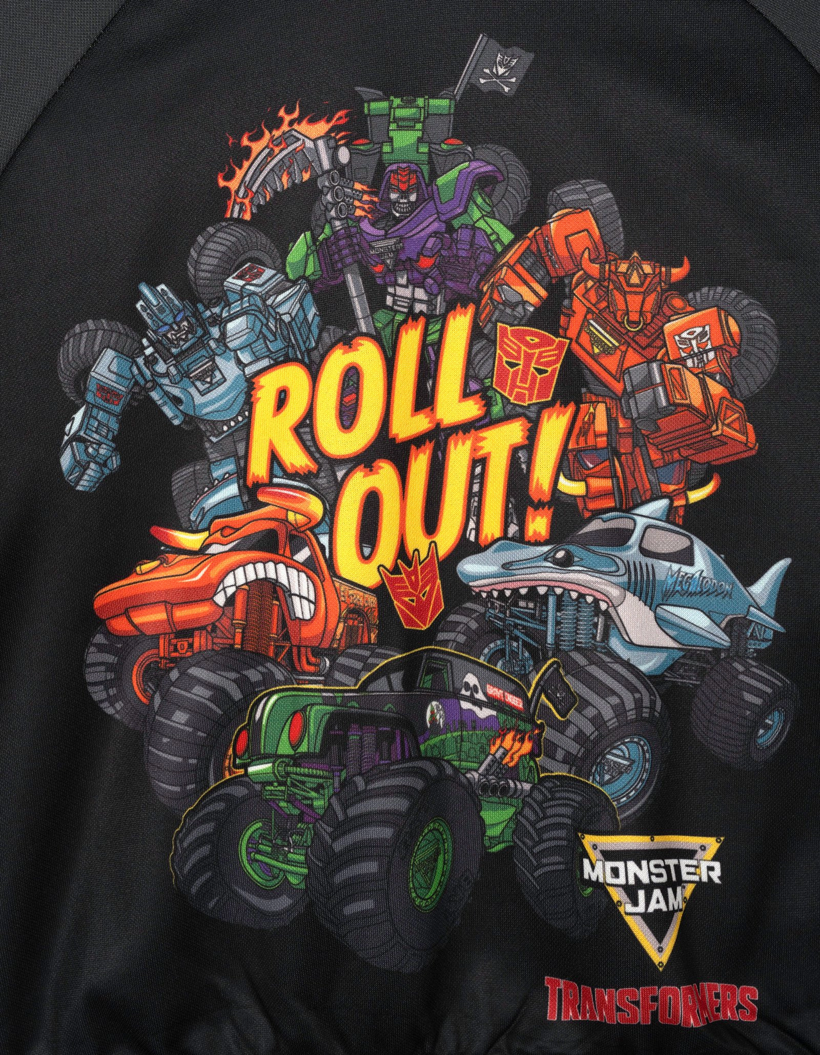 Monster Jam Boys' Fleece Pullover Hoodie