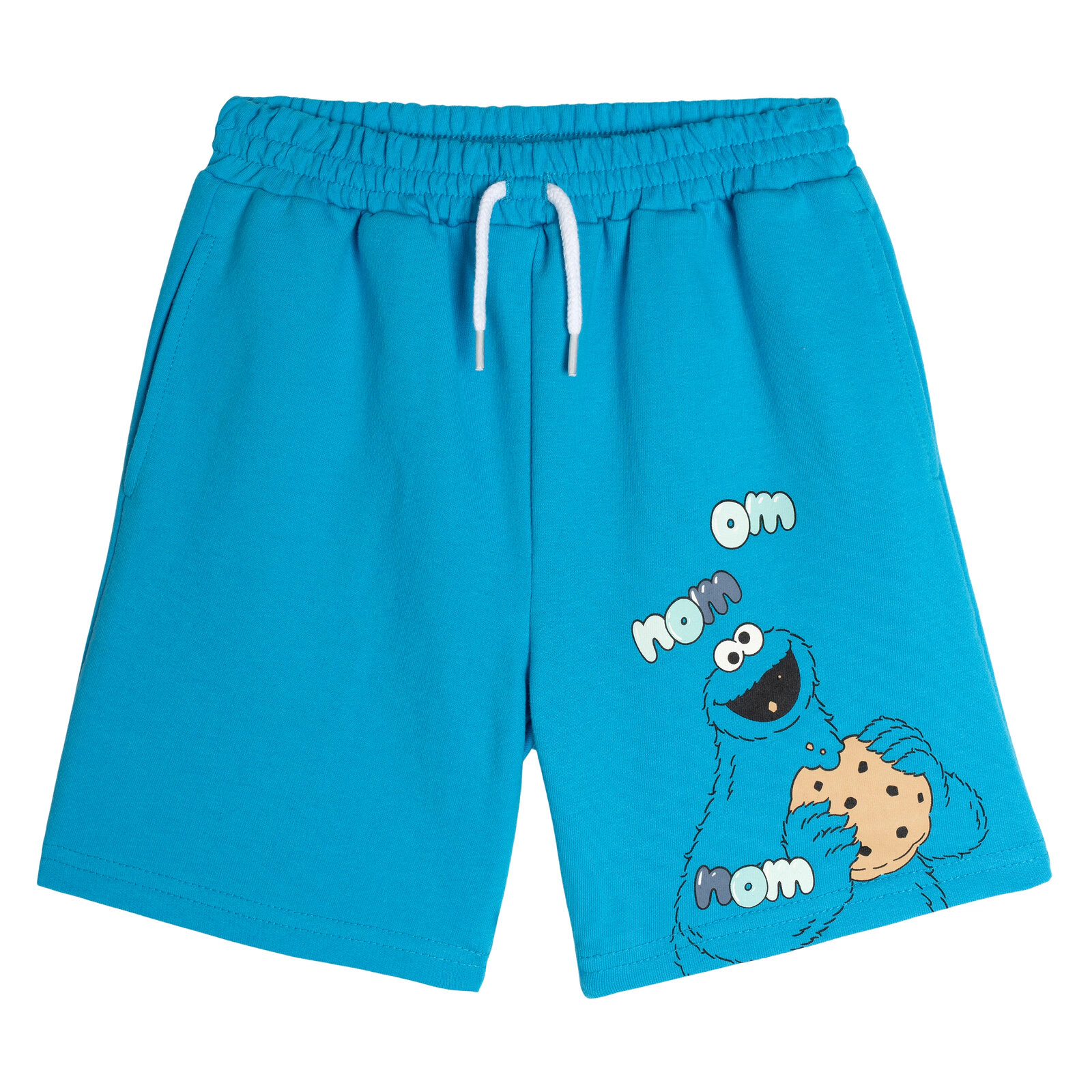 Sesame Street Boys' 3-Pack Athletic French Terry Shorts
